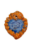 Piccolo ex voto in ceramica, vari colori