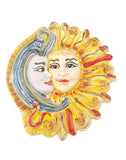 Sole luna da parete 26x26 cm