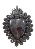 Ex Voto Cuore Sacro in Ceramica