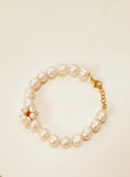Bracciale perle e corallo