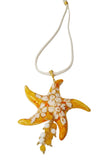 Collana con stella in ceramica