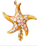 Collana con stella in ceramica