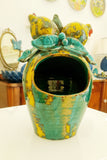 Porta sale in ceramica