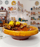 Centrotavola miele con limoni