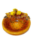 Centrotavola miele con limoni