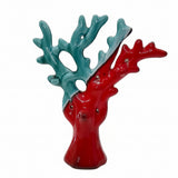 Corallo in ceramica 20x19 cm