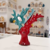 Corallo in ceramica 20x19 cm