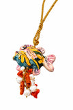 Collana con pesce in ceramica