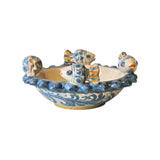 Centrotavola ciotola con pesci in Ceramica di Caltagirone