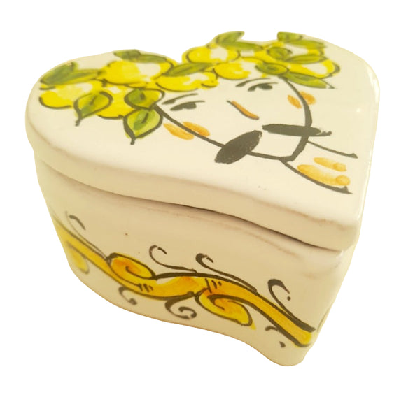 Portagioie in ceramica con testa di moro
