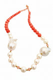 Collana elegante con perle naturali