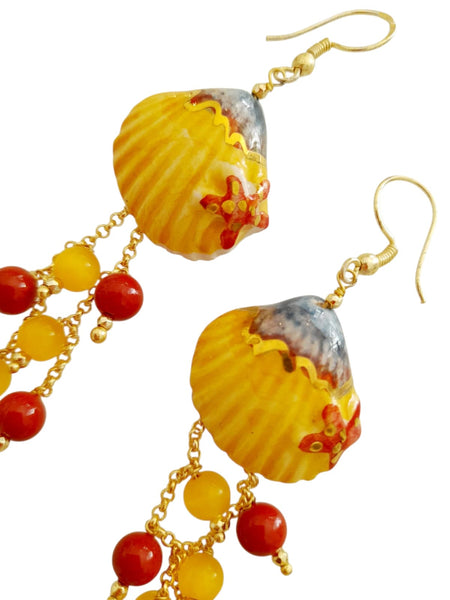 Orecchini conchiglie