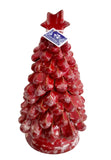 Albero di Natale rosso