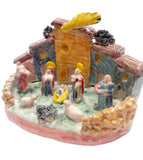 Scene Natività madreperlata