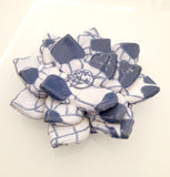 Svuota tasche, piattino fiore di loto in ceramica
