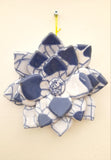 Svuota tasche, piattino fiore di loto in ceramica