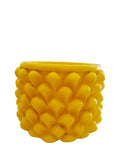Vaso portapianta giallo