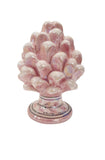 Pigne madreperlate con base decorata h cm 10-11
