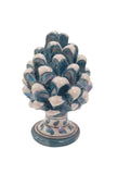 Pigne madreperlate con base decorata h cm 10-11