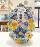 Uova di Pasqua in Ceramica di Caltagirone, h cm 20