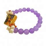 Bracciale con decoro melograno in ceramica