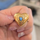Anello cuore sacro smaltato, vari colori