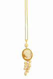 Collana con ciondolo cammeo. 2 versioni