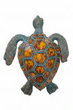 Tartaruga marina caretta caretta in ceramica, 35x30 cm