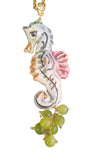 Collana con cavalluccio marino in ceramica