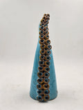 Tentacolo polpo in ceramica, vari colori 31x13 cm