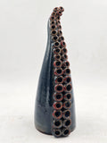 Tentacolo polpo in ceramica, vari colori 31x13 cm