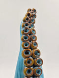 Tentacolo polpo in ceramica, vari colori 31x13 cm