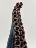 Tentacolo polpo in ceramica, vari colori 31x13 cm