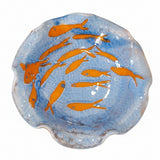 Ciotola ondulata, vari decori, diametro 24 cm, altezza 7 cm