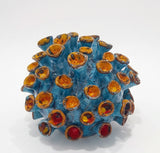 Anemone tonda da appoggio 20x16 cm
