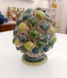 Pigna multicolor verde h 12 cm