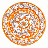 Piatto Siciliano linea "Onda Barocca" diametro 37 cm vari colori