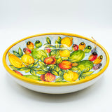 Ciotola con frutti siciliani, diametro 47 cm