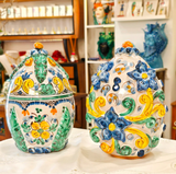 Uova di Pasqua in Ceramica di Caltagirone, h cm 20