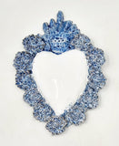 Ex Voto Cuore Sacro in Ceramica