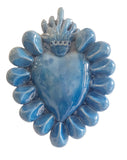 Ex Voto Cuore Sacro in Ceramica
