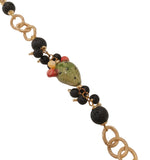 Bracciale fico d'India in ceramica, vari colori