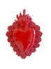 Ex Voto Cuore Sacro in Ceramica