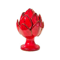 Carciofo siciliano in ceramica h cm 12, vari colori