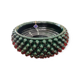 Centrotavola mezza pigna verde diametro cm 30-35