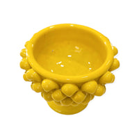 Alzata mezzapigna giallo limone