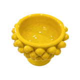Alzata mezzapigna giallo limone