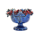 Centrotavola a calice in ceramica
