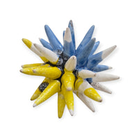 Riccio di mare in ceramica Siciliana diametro circa 10 cm