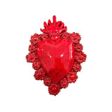 Ex Voto Cuore Sacro in Ceramica